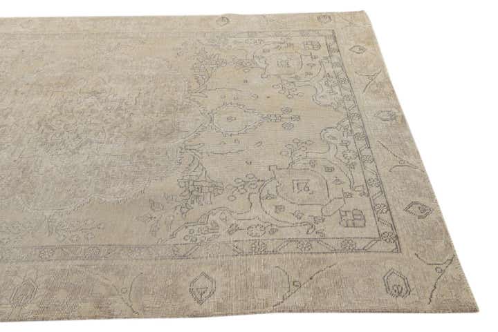 6' x 8' 8 Hand Knotted Ultra Vintage Persian Wool Rug