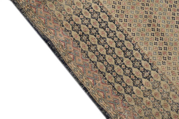 Detail image of 6' 10 x 9' 2 Hand Knotted Ultra Vintage Persian Wool Rug