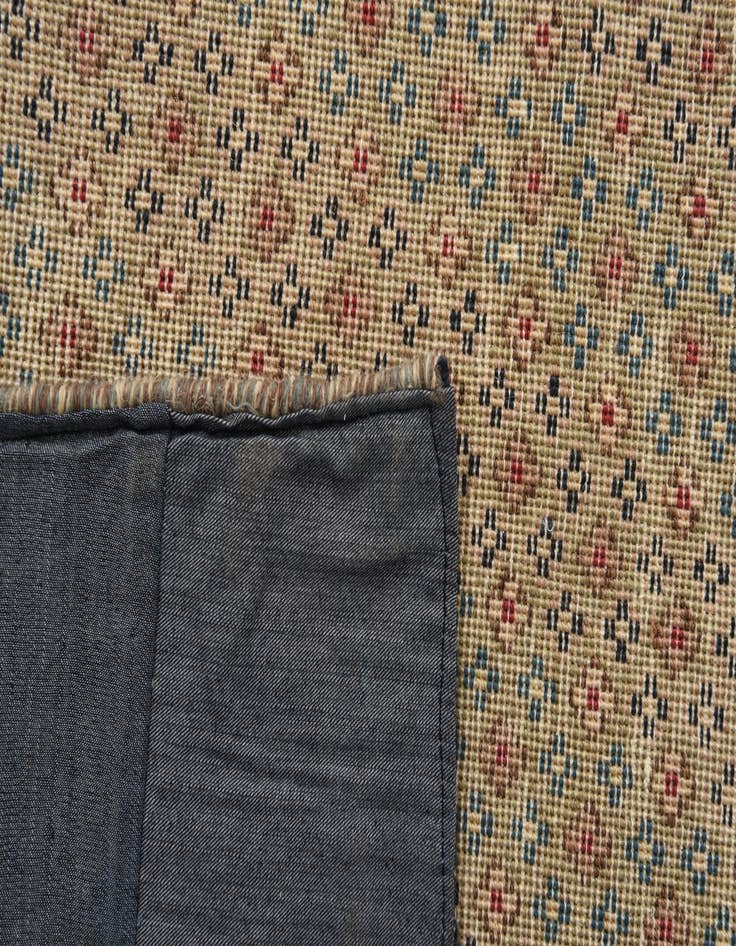 Detail image of 6' 10 x 9' 2  Hand Knotted Ultra Vintage Persian Wool Rug