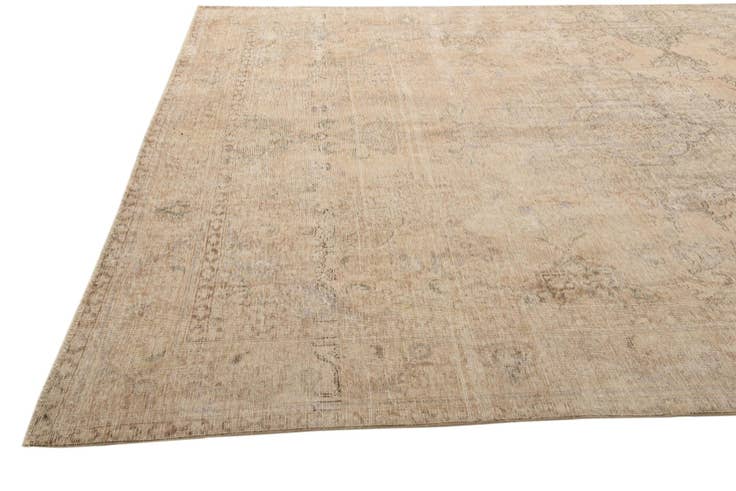 Detail image of 9' 4 x 13' 1 Hand Knotted Ultra Vintage Persian Wool Rug