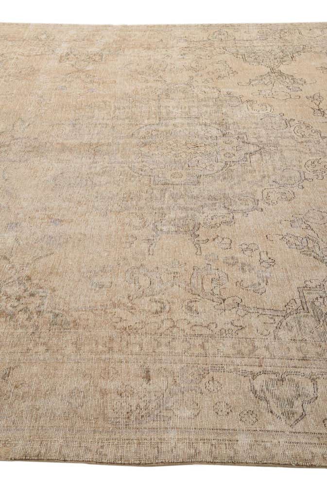 9' 4 x 13' 1 Hand Knotted Ultra Vintage Persian Wool Rug