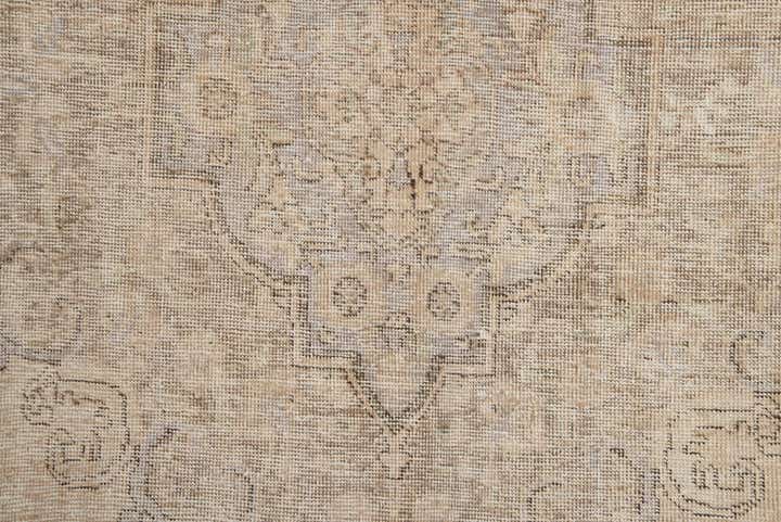 9' 4 x 13' 1 Hand Knotted Ultra Vintage Persian Wool Rug
