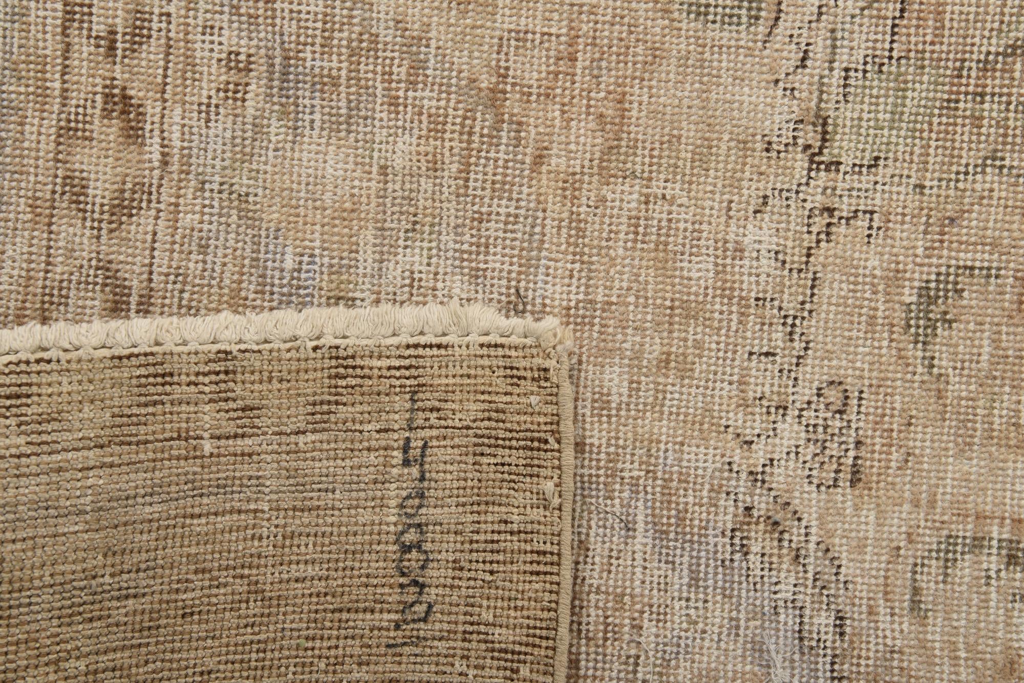 9' 4 x 13' 1 Hand Knotted Ultra Vintage Persian Wool Rug