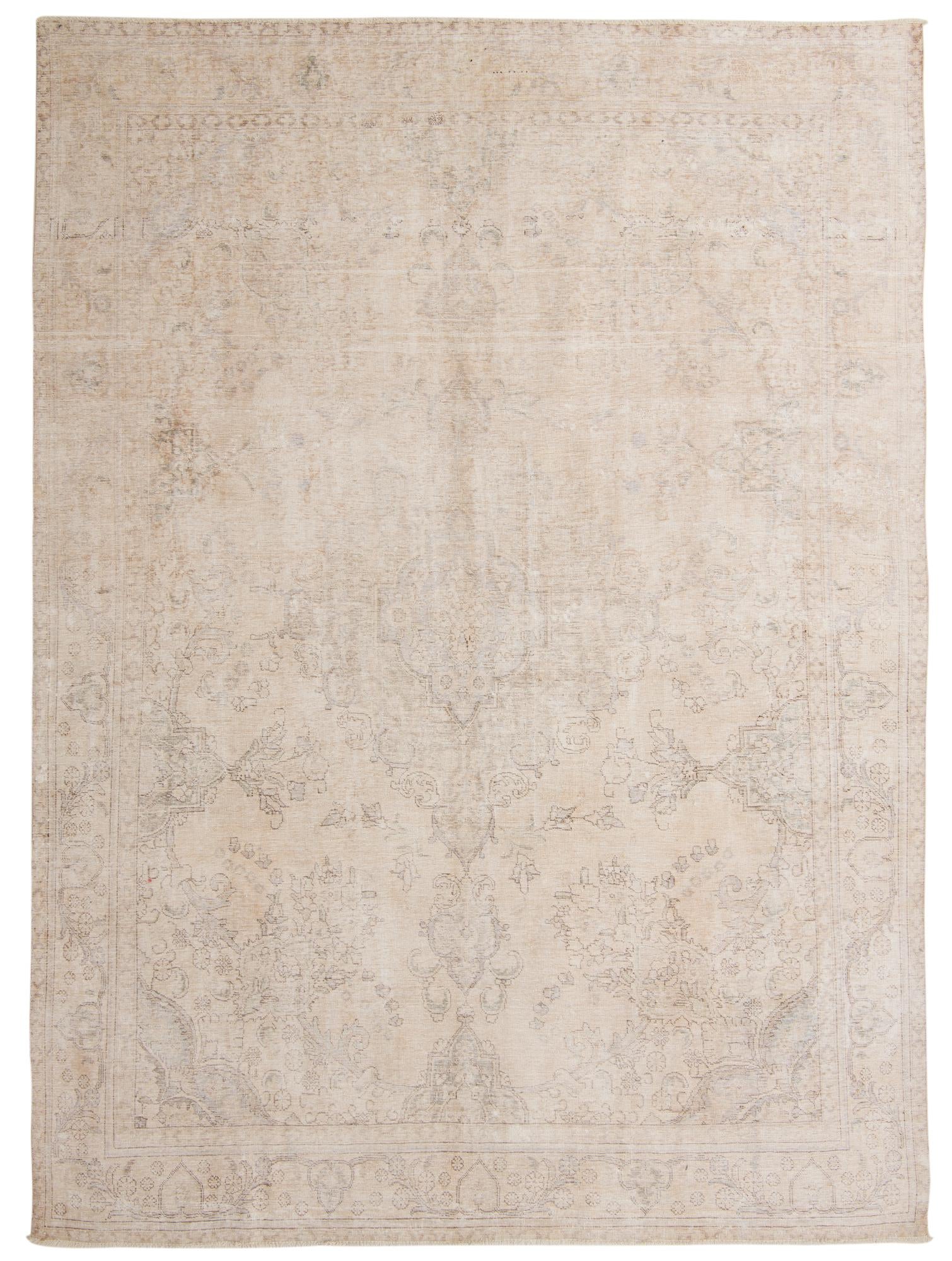 9' 4 x 13' 1 Hand Knotted Ultra Vintage Persian Wool Rug