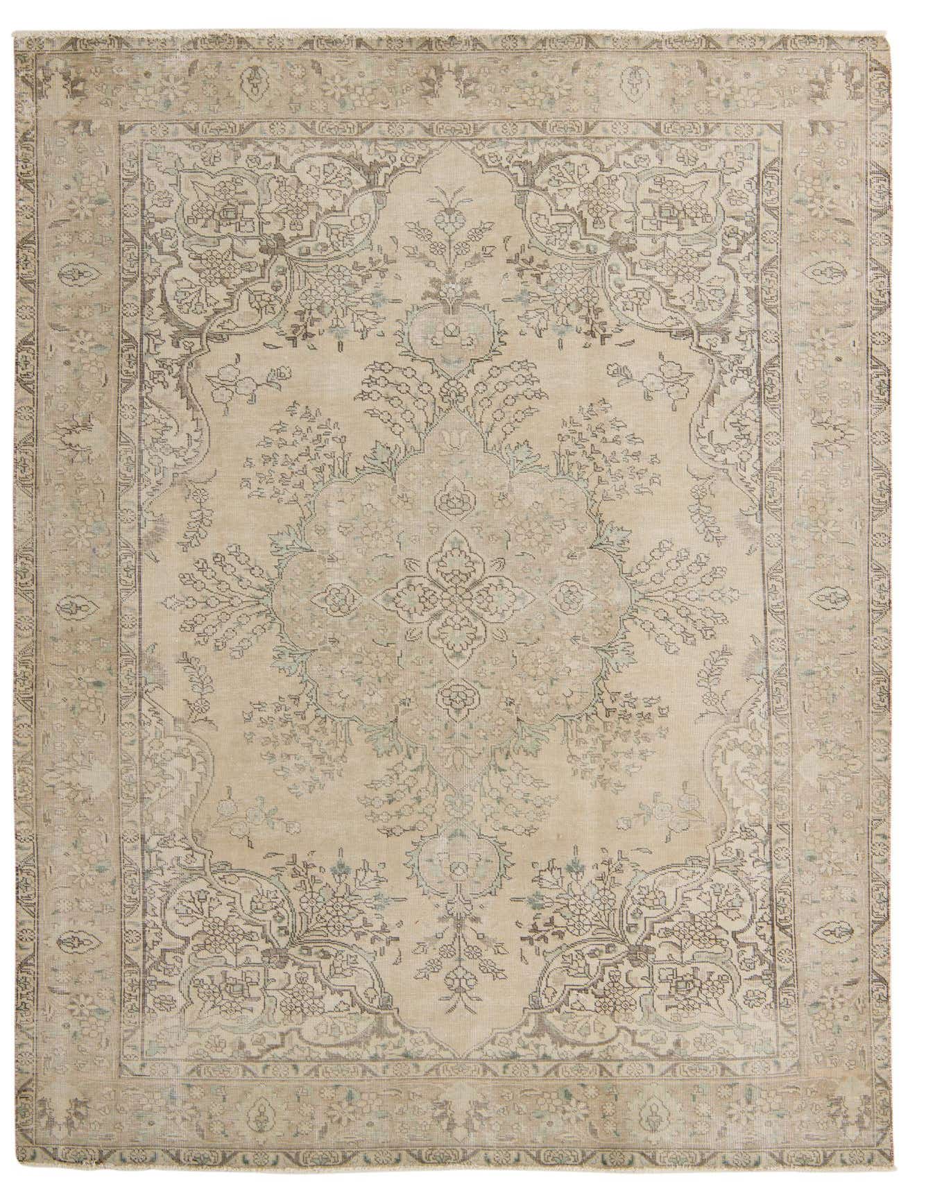 Primary image 6' 6 x 9' 10  Hand Knotted Ultra Vintage Persian Wool Rug