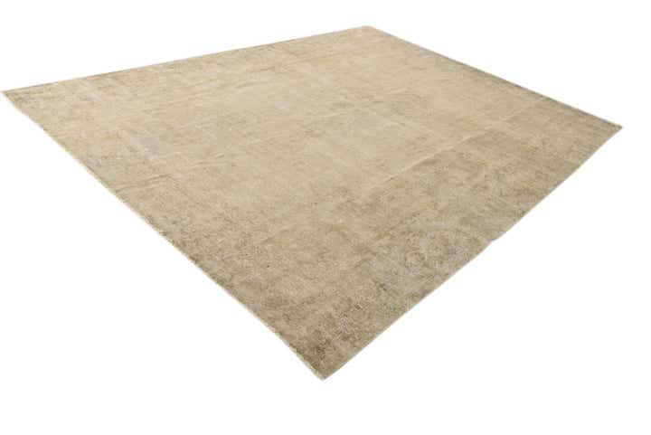 9' 1 x 12' 4 Hand Knotted Ultra Vintage Persian Wool Rug