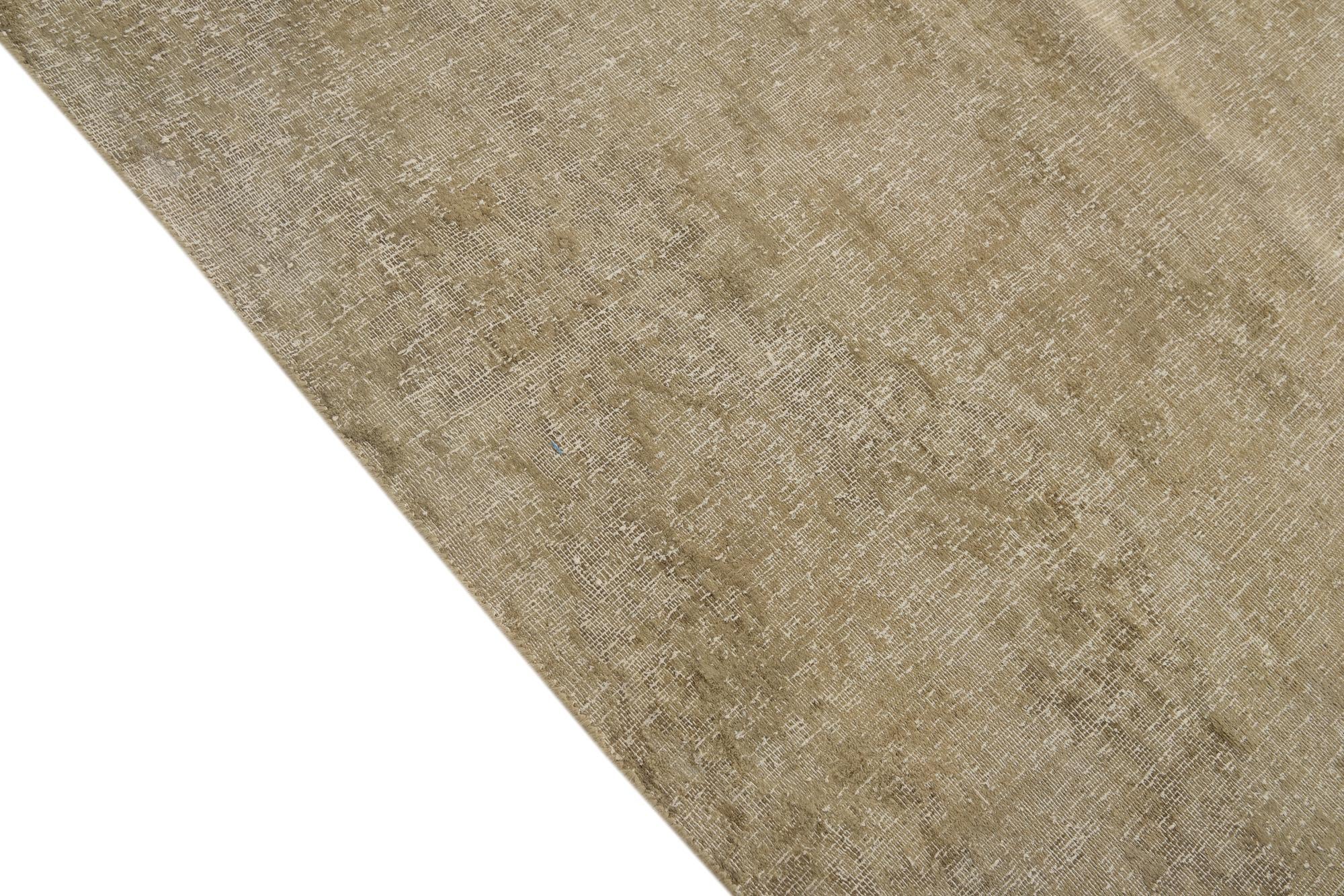 9' 1 x 12' 4 Hand Knotted Ultra Vintage Persian Wool Rug