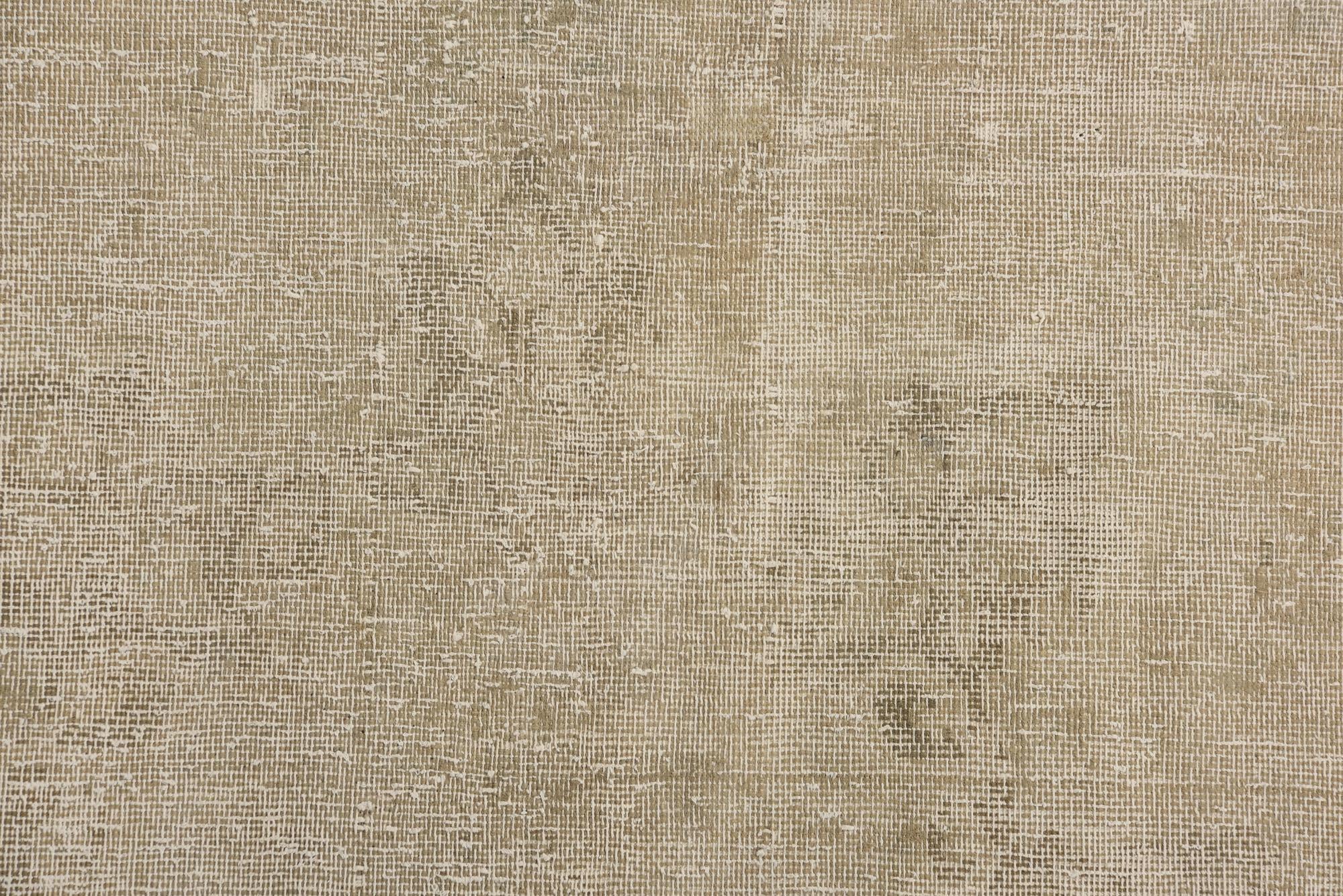 9' 1 x 12' 4 Hand Knotted Ultra Vintage Persian Wool Rug