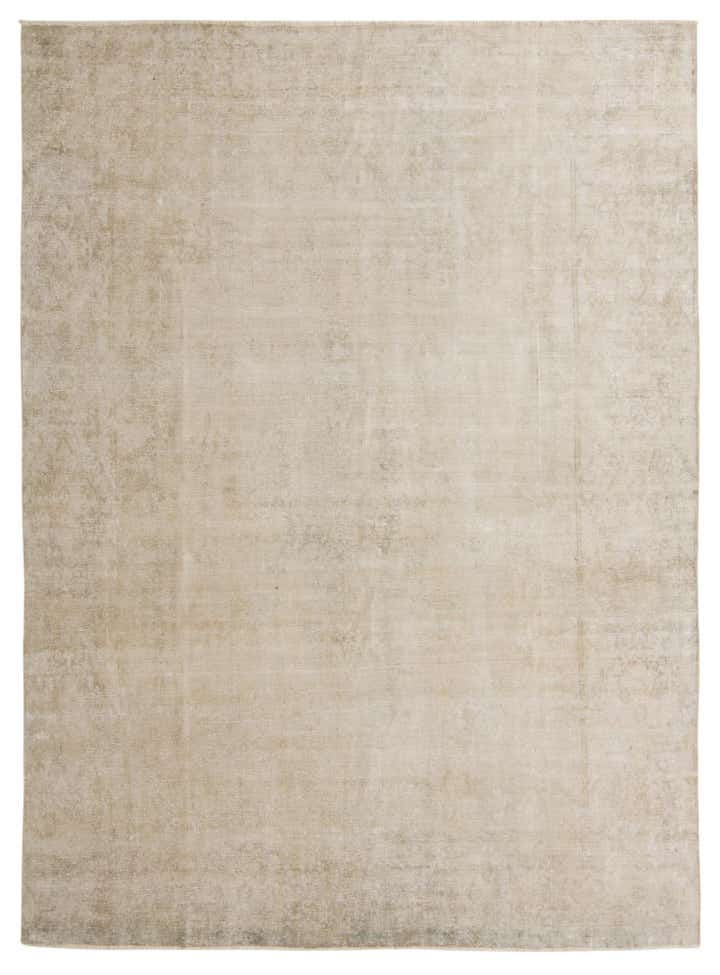 9' 1 x 12' 4 Hand Knotted Ultra Vintage Persian Wool Rug