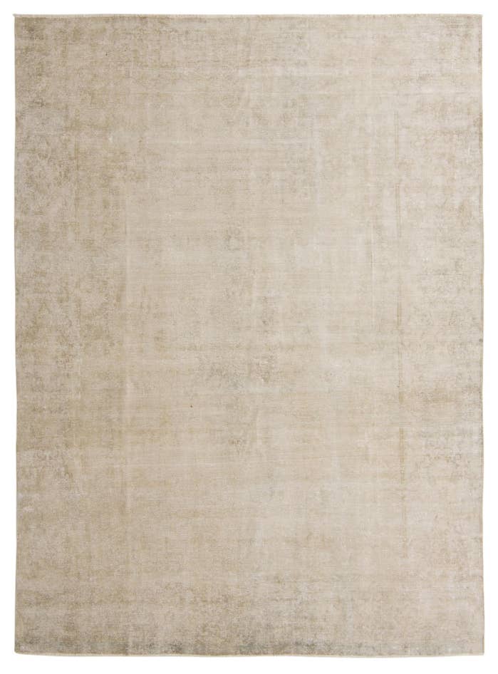 Detail image of 9' 1 x 12' 4 Hand Knotted Ultra Vintage Persian Wool Rug