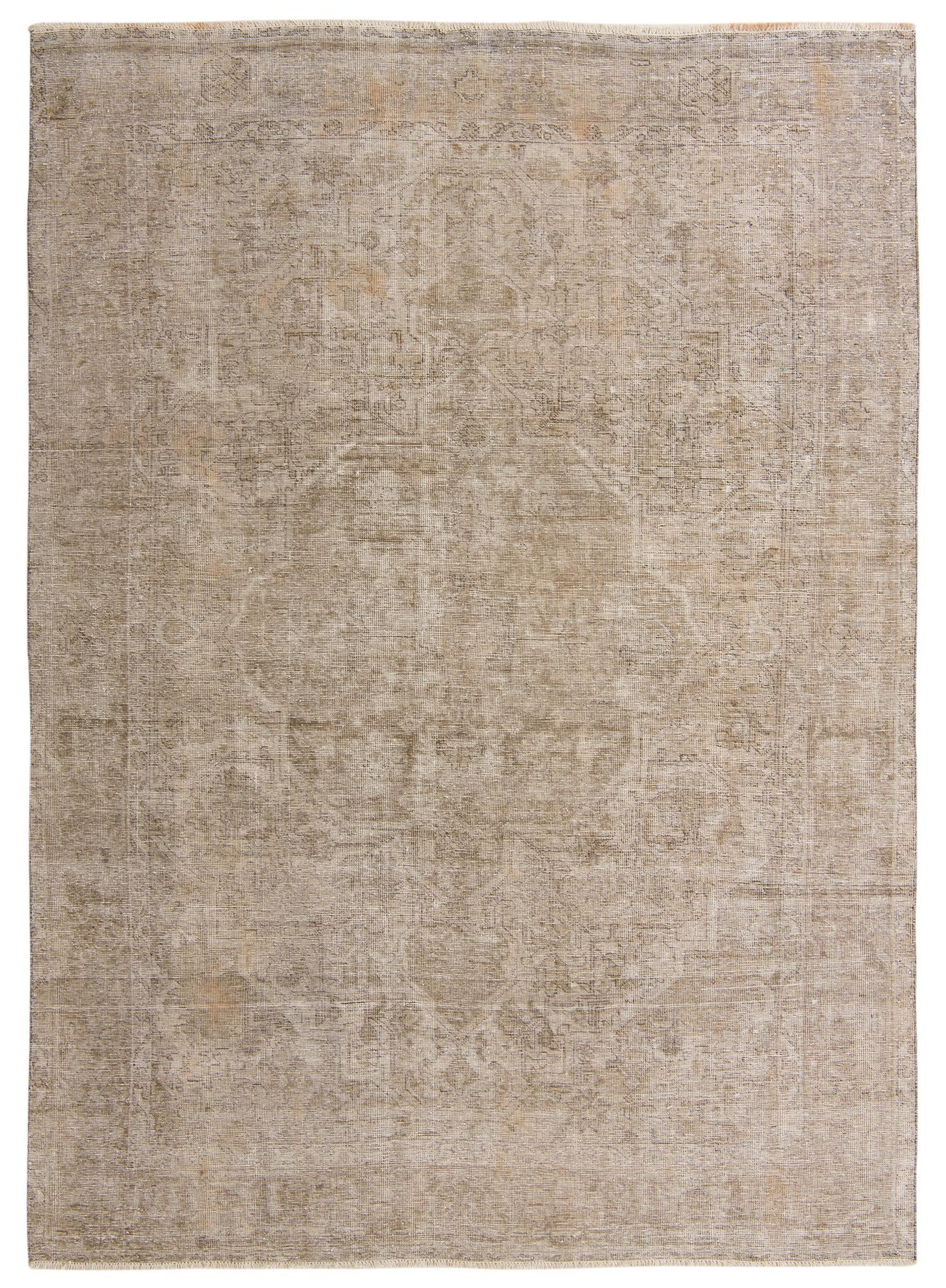 7' 9 x 10' 10 Hand Knotted Ultra Vintage Persian Wool Rug