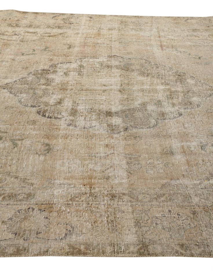 Detail image of 8' 2 x 11' 2  Hand Knotted Ultra Vintage Persian Wool Rug