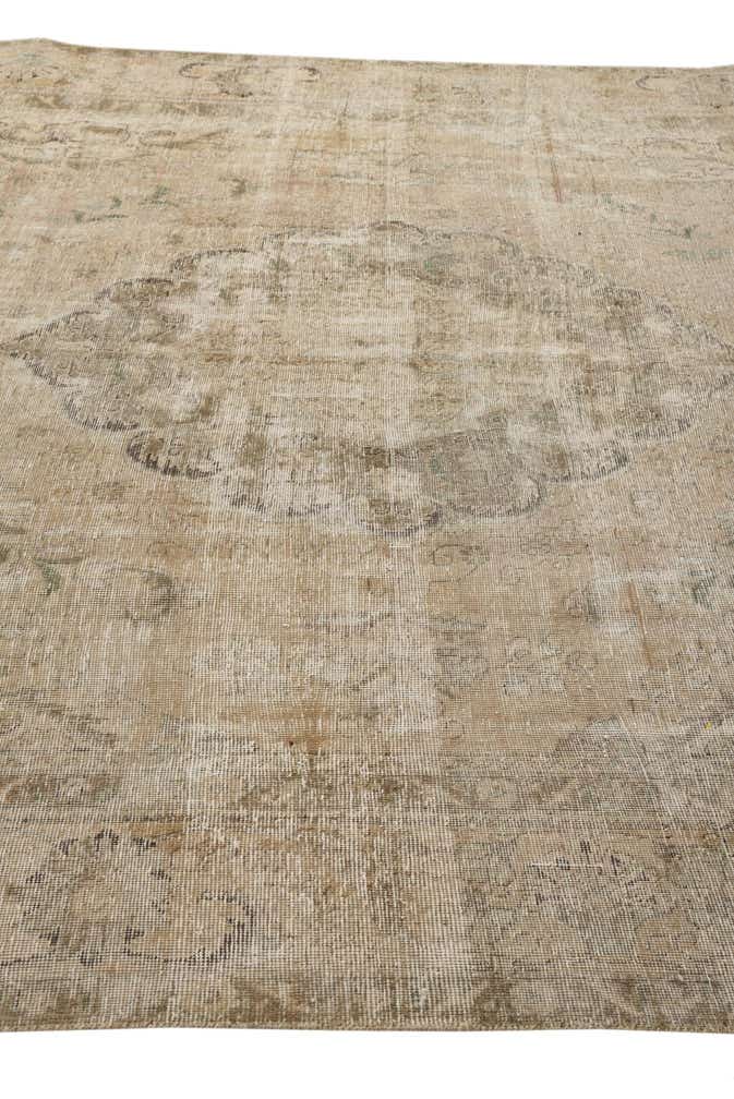 250cm x 340cm Hand Knotted Ultra Vintage Persian Wool Rug