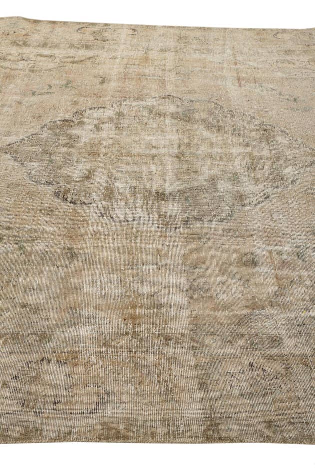 Detail image of 250cm x 340cm Hand Knotted Ultra Vintage Persian Wool Rug