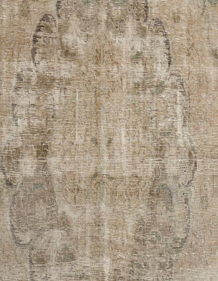 Detail image of 8' 2 x 11' 2  Hand Knotted Ultra Vintage Persian Wool Rug