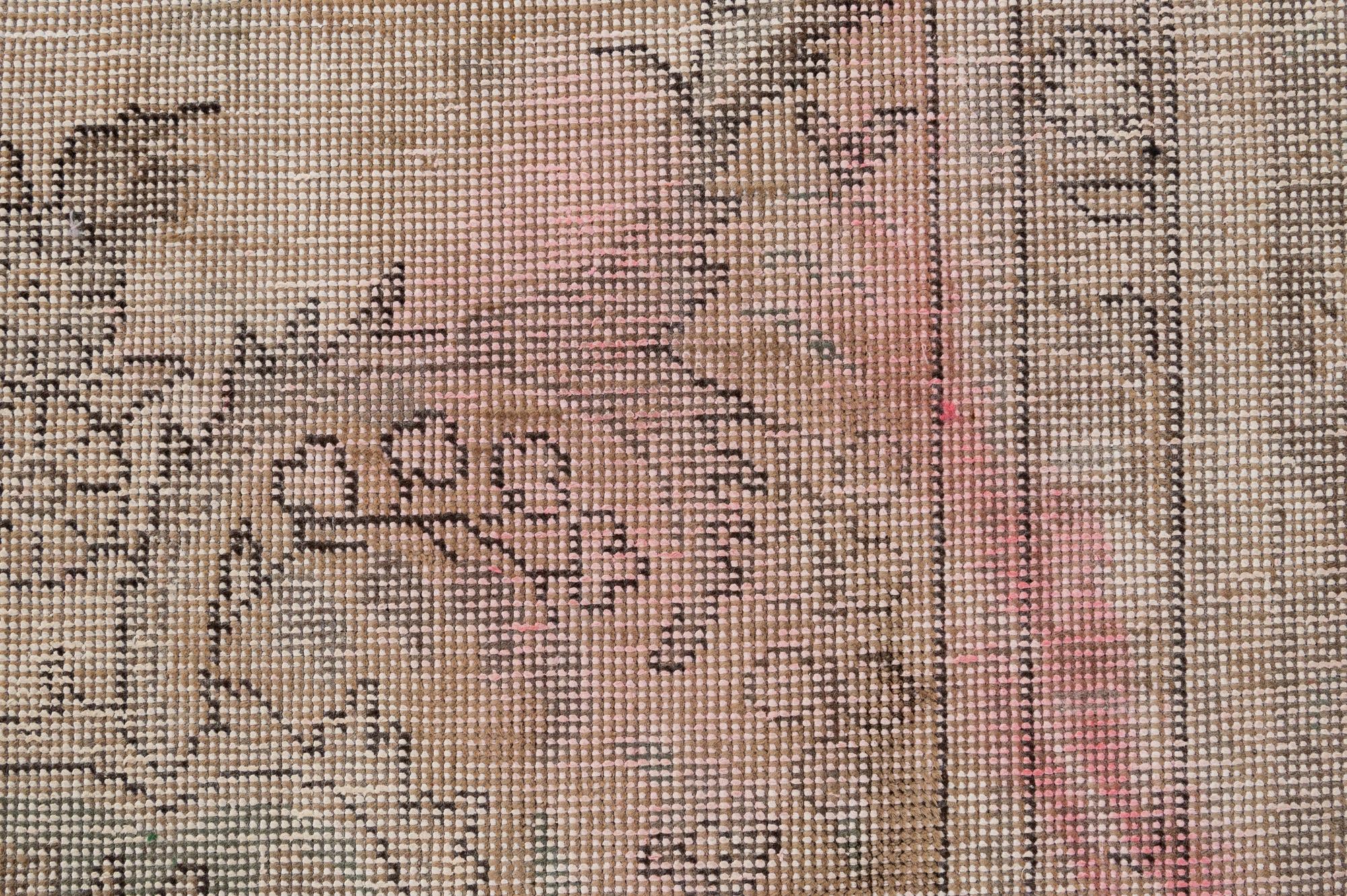 7' 11 x 10' 9 Hand Knotted Ultra Vintage Persian Wool Rug