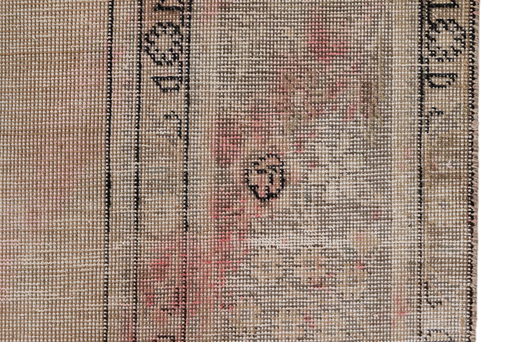 7' 11 x 10' 9 Hand Knotted Ultra Vintage Persian Wool Rug