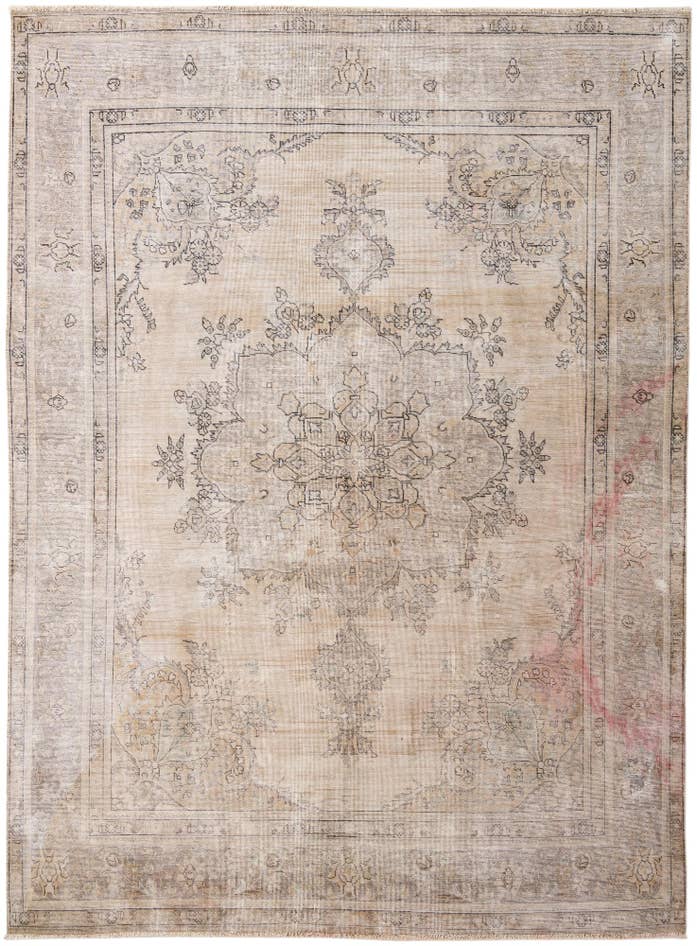 Detail image of 240cm x 330cm anudado a mano Ultra Vintage Alfombra Persa Lana
