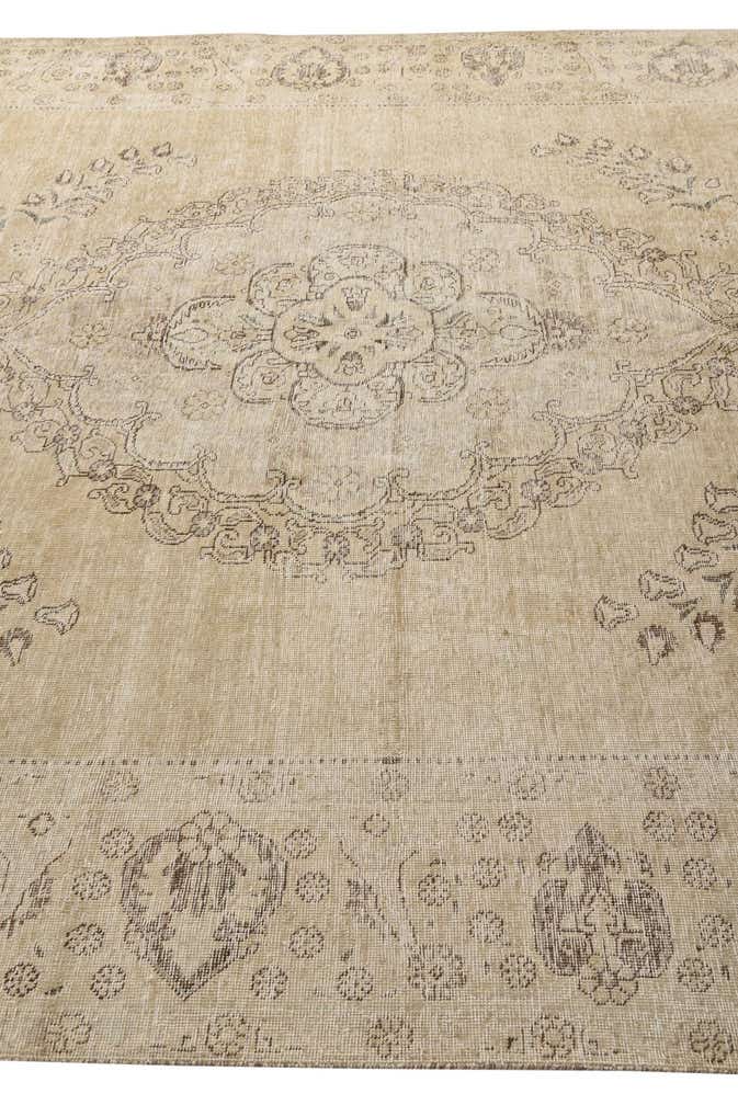7' 10 x 11' 3 Hand Knotted Ultra Vintage Persian Wool Rug
