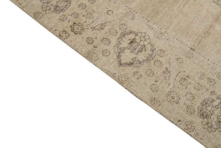 7' 10 x 11' 3 Hand Knotted Ultra Vintage Persian Wool Rug