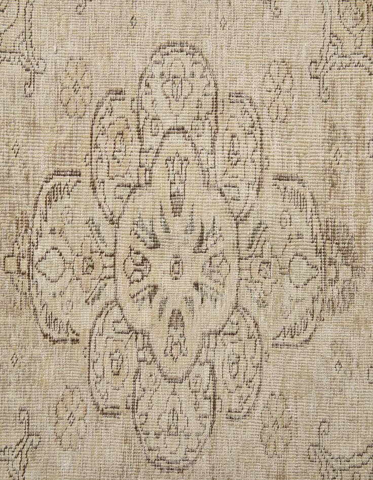 Detail image of 7' 10 x 11' 3  Hand Knotted Ultra Vintage Persian Wool Rug