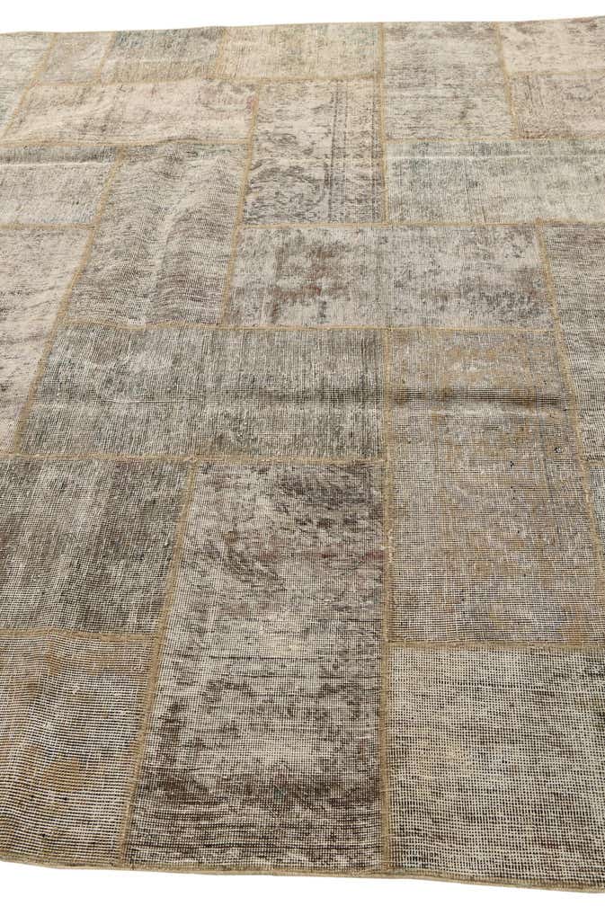 8' x 10' 3 Hand Knotted Ultra Vintage Persian Wool Rug