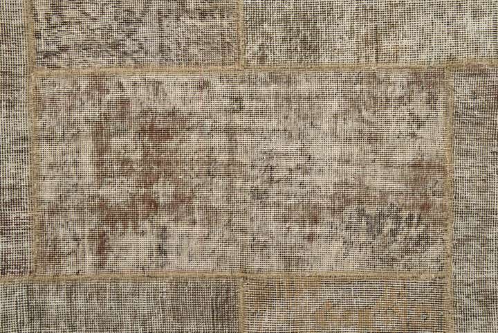 8' x 10' 3 Hand Knotted Ultra Vintage Persian Wool Rug