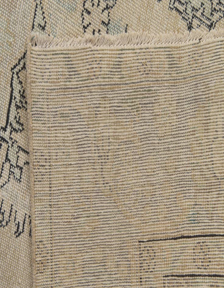 Detail image of 6' 4 x 9' 7  Hand Knotted Ultra Vintage Persian Wool Rug