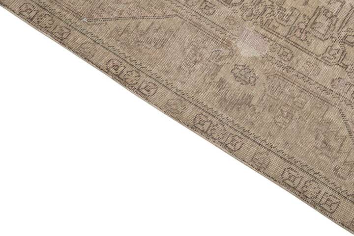 8' x 11' Hand Knotted Ultra Vintage Persian Wool Rug