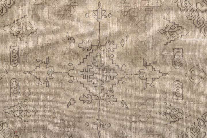 8' x 11' Hand Knotted Ultra Vintage Persian Wool Rug