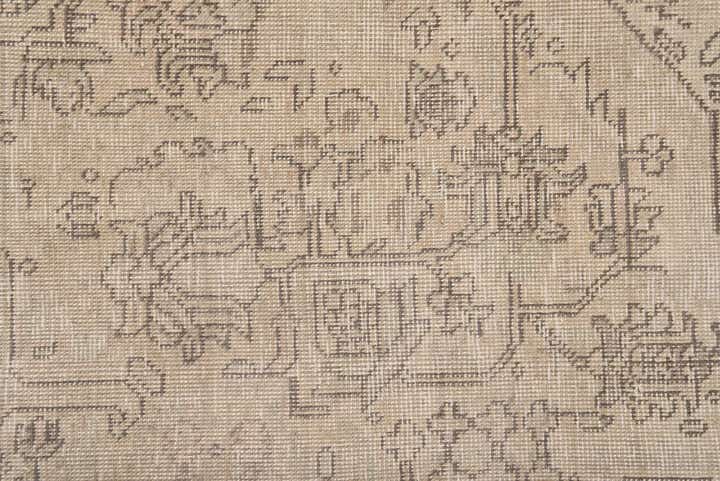 8' x 11' Hand Knotted Ultra Vintage Persian Wool Rug