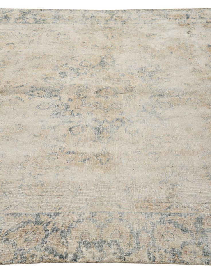 Detail image of 6' x 10'  Hand Knotted Ultra Vintage Persian Wool Rug