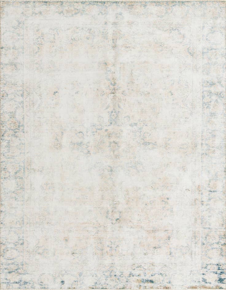 Detail image of 6' x 10' Hand Knotted Ultra Vintage Persian Wool Rug