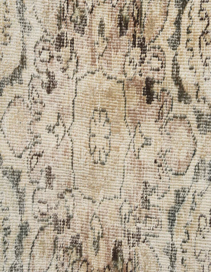 Detail image of 9' 5 x 12' 1  Hand Knotted Ultra Vintage Persian Wool Rug