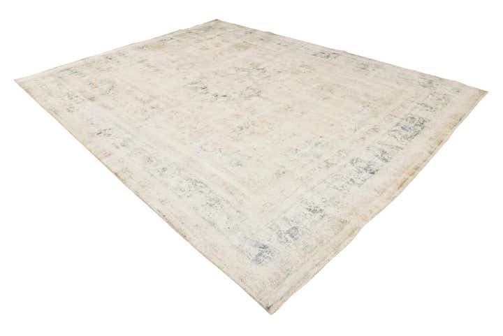 9' 8 x 12' 8 Hand Knotted Ultra Vintage Persian Wool Rug