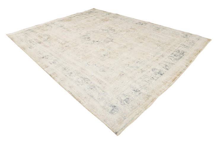 Detail image of 9' 8 x 12' 8 Hand Knotted Ultra Vintage Persian Wool Rug
