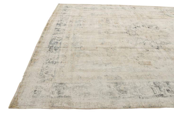 Detail image of 9' 8 x 12' 8 Hand Knotted Ultra Vintage Persian Wool Rug