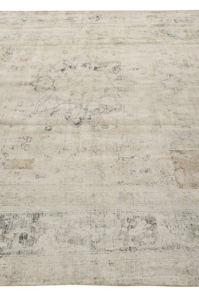 9' 8 x 12' 8 Hand Knotted Ultra Vintage Persian Wool Rug