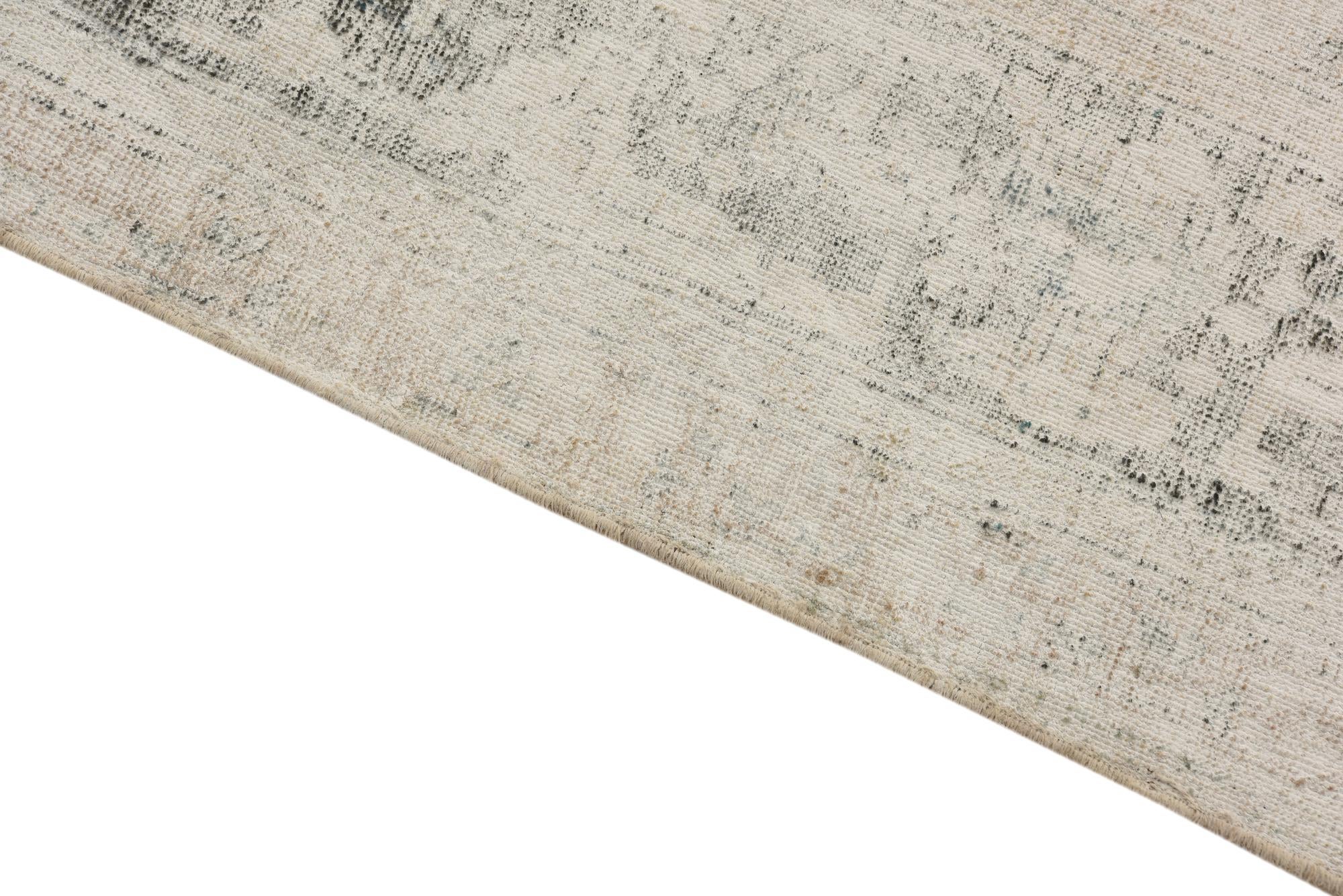 9' 8 x 12' 8 Hand Knotted Ultra Vintage Persian Wool Rug