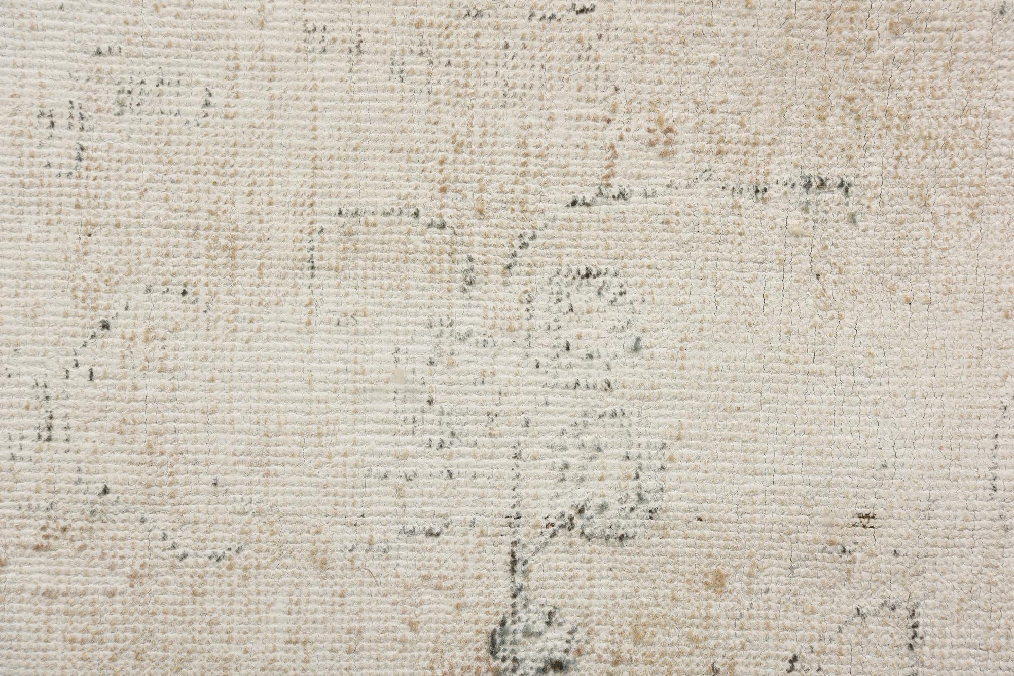 9' 8 x 12' 8 Hand Knotted Ultra Vintage Persian Wool Rug
