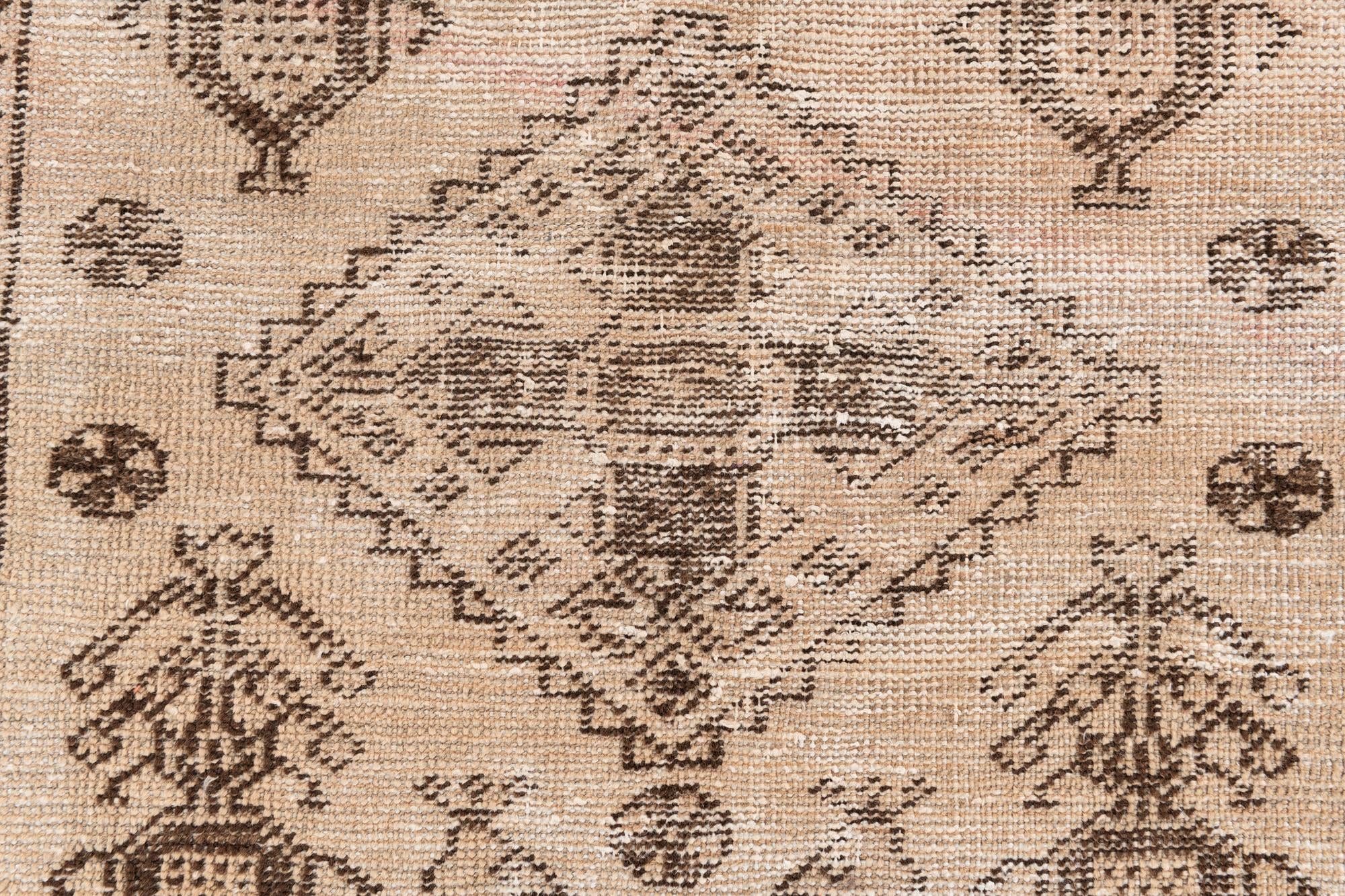 75cm x 130cm Hand Knotted Ultra Vintage Persian Wool Rug