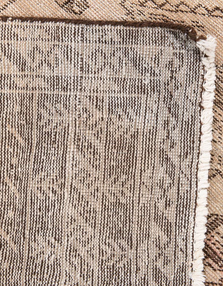 Detail image of 2' 6 x 4' 3  Hand Knotted Ultra Vintage Persian Wool Rug