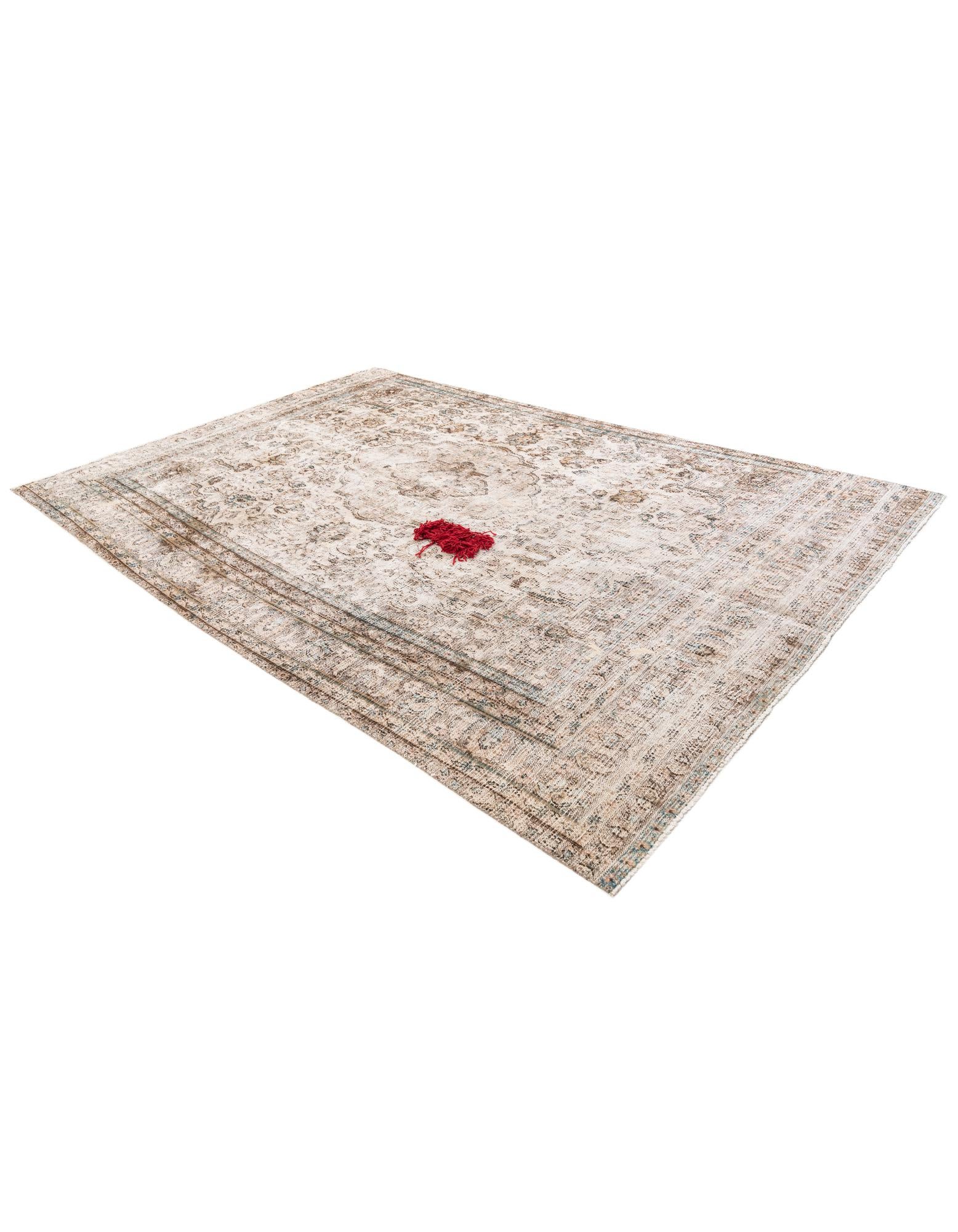 7' 3 x 10' 10 Hand Knotted Ultra Vintage Persian Wool Rug