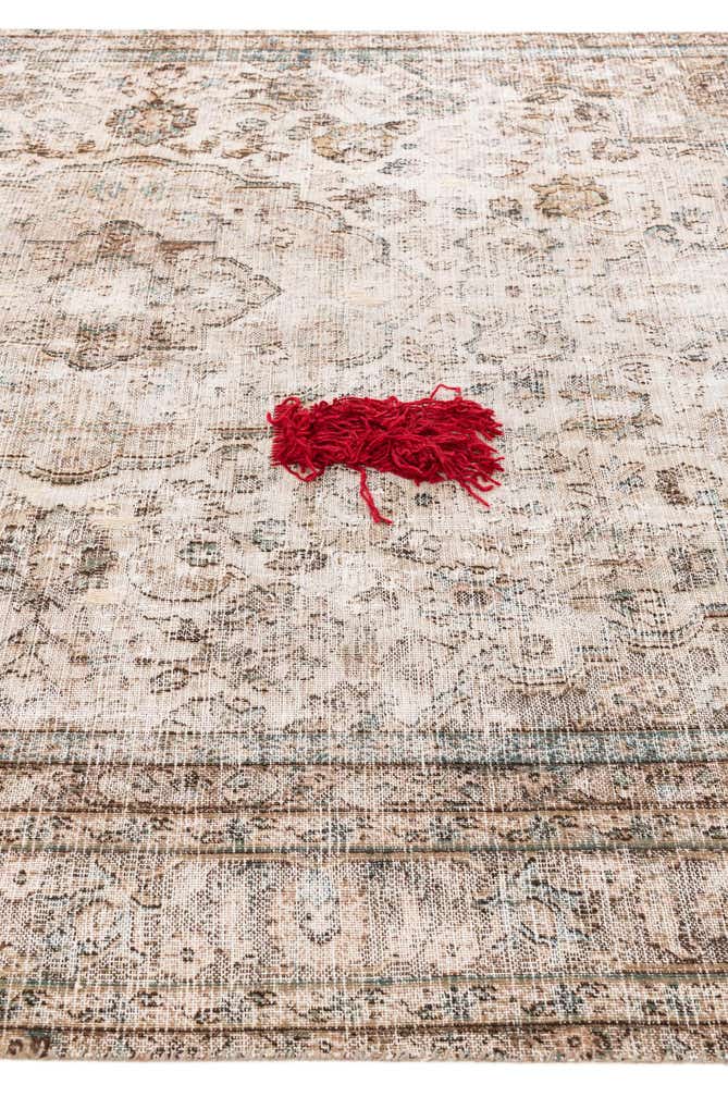 7' 3 x 10' 10 Hand Knotted Ultra Vintage Persian Wool Rug