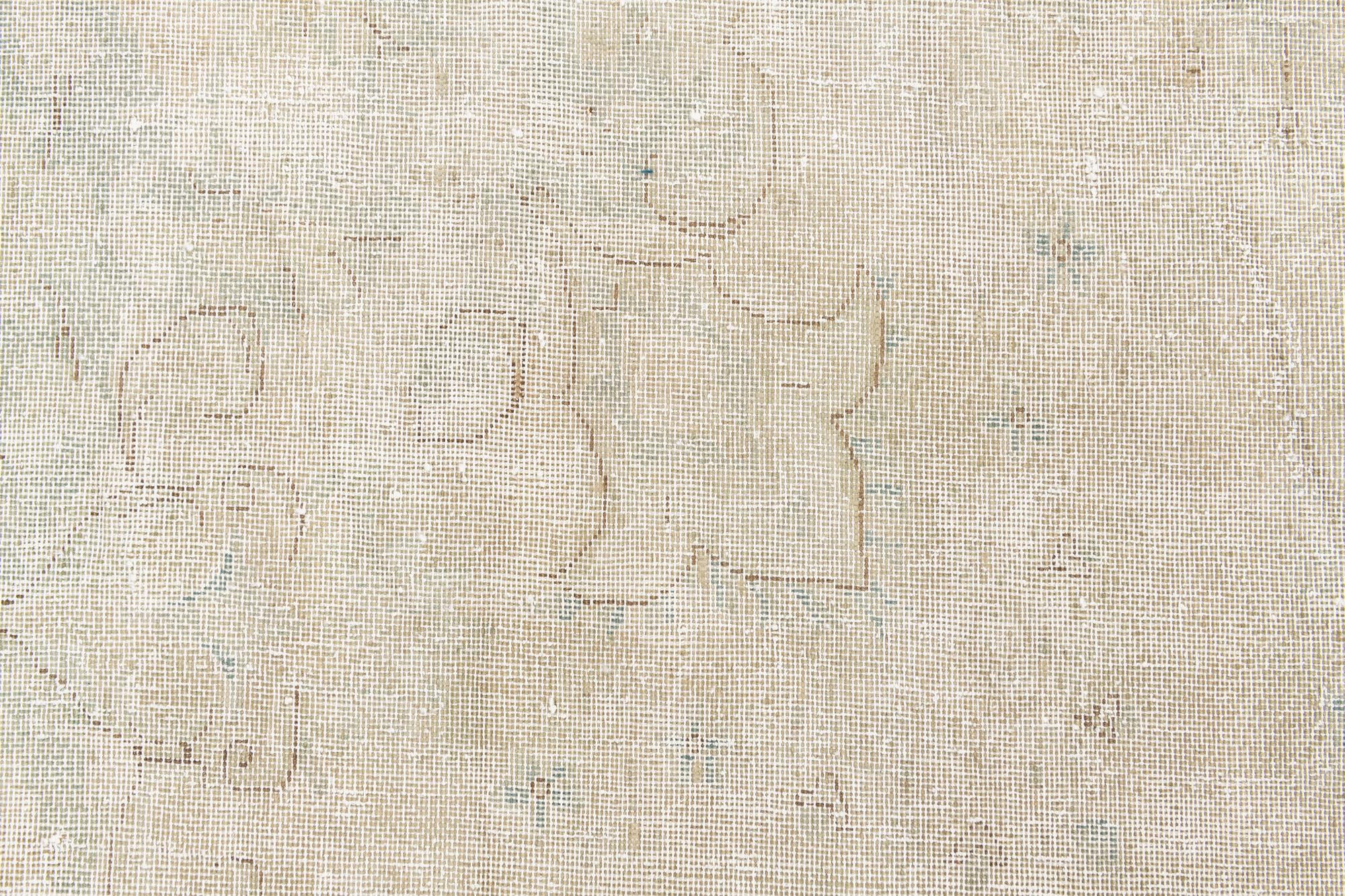 8' 5 x 13' 2 Hand Knotted Ultra Vintage Persian Wool Rug