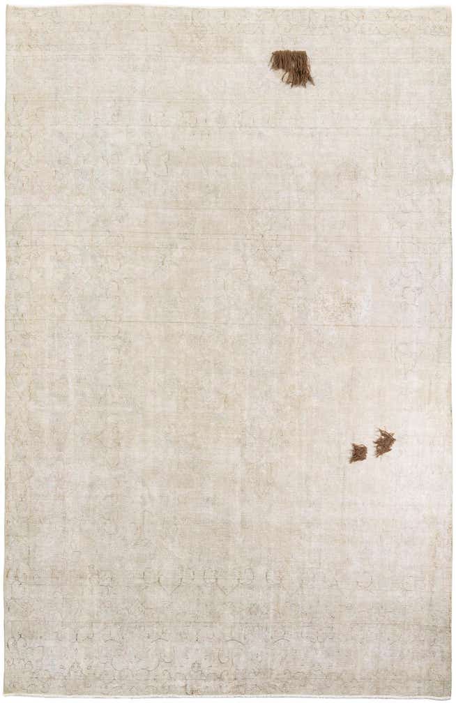 8' 5 x 13' 2 Hand Knotted Ultra Vintage Persian Wool Rug