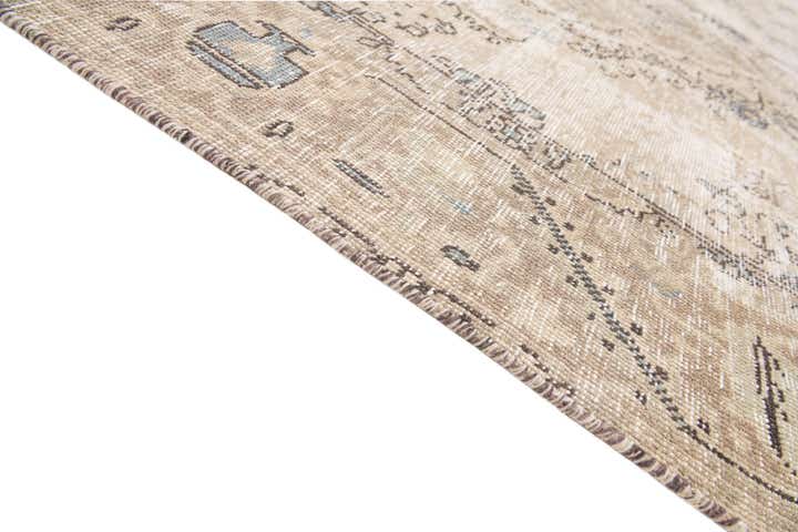 6' 2 x 9' Hand Knotted Ultra Vintage Persian Wool Rug