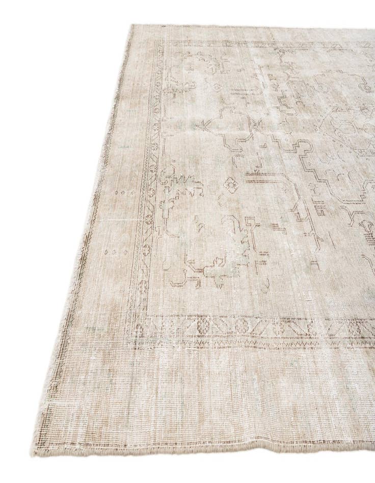 Detail image of 6' x 9' 1  Hand Knotted Ultra Vintage Persian Wool Rug