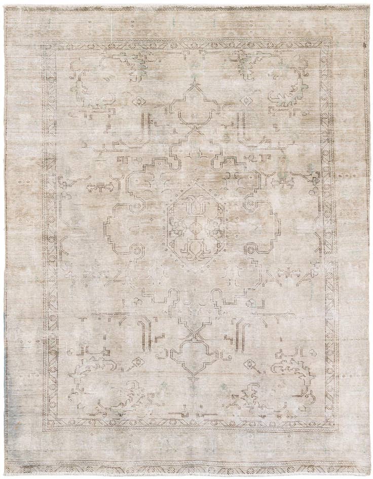 Detail image of 6' x 9' 1 Hand Knotted Ultra Vintage Persian Wool Rug