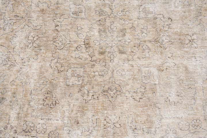 9' 4 x 12' 1 Hand Knotted Ultra Vintage Persian Wool Rug
